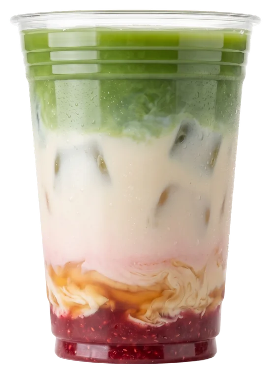 White Raspberry Matcha